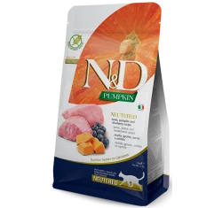 N&D Cat Pumpkin Lamb & Blueberry Neutered 1,5kg N&D Cat Pumpkin Lamb & Blueberry Neutered 1,5kg